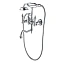 Смеситель для ванны CAPRIGO ADRIA-CLASSIC METAL EDITION 03M-510-crm хром