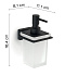Дозатор Gedy Atena 4481(14) чёрный матовый