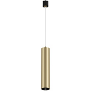 Трековый светильник Maytoni Focus TR025-1-GU10-MG 50Вт GU10 матовое золото для однофазного трека