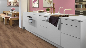 Ламинат KRONOTEX Exquisit Plus Дуб Кашмир коричневый D6019 1380х244х8мм 32 класс 2,694кв.м