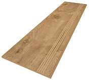 Плитка для ступеней ESTIMA Selection Steptrade/SI04_NS/30x120 коричневый 120х30см 0,36кв.м. матовая