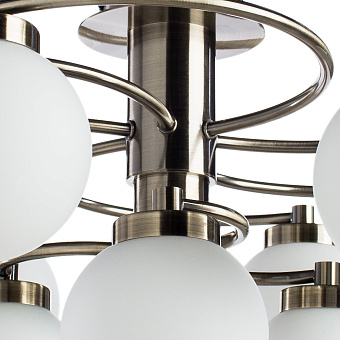 Люстра потолочная Arte Lamp CLOUD A8170PL-9AB 40Вт 9 лампочек E14