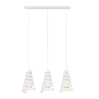 Светильник подвесной Eurosvet Storm 50058/3 белый 40Вт E27