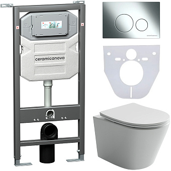 Инсталляция с унитазом Ceramica Nova CN6000_1001CH_1000