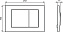 Панель смыва IDEAL STANDARD PROSYS SEPTA PRO R0127MY chrome
