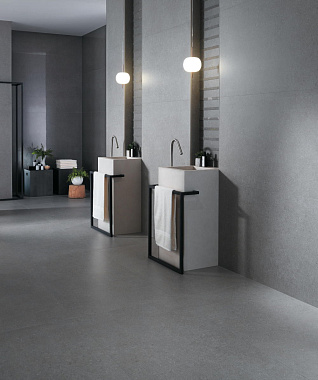 Неполированный керамогранит Atlas Concord Италия Kone AULC Grey 60х60см 1,08кв.м.