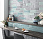 Настенная плитка KERAMA MARAZZI 9013 зелёный тёмный грань 8,5х28,5см 0,97кв.м. глянцевая
