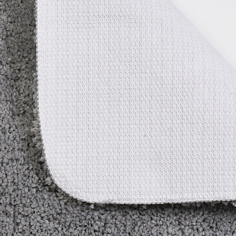 Коврик для ванной WASSERKRAFT Kammel BM-8342 57х55см серый