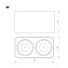Светильник точечный накладной Arlight SP-Cubus 036056 16Вт LED