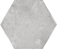 Матовый керамогранит WOW Cottage 114706 Hexa Grey 14х16см 0,435кв.м.
