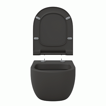 Унитаз подвесной BERGES EGO XL 083218 безободковый с микролифтом