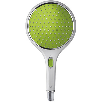Ручной душ GROHE Rainshower Solo 27272ls0 белая луна/зелёный