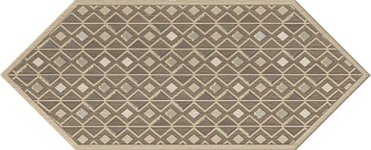 Декор KERAMA MARAZZI Монтиш HGD\A468\35016 золотой/коричневый 14х34см 0,048кв.м.