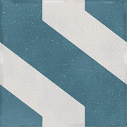 Матовый керамогранит WOW Boreal 107200 Link Decor Blue 18,5х18,5см 0,413кв.м.