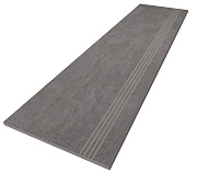 Плитка для ступеней ESTIMA Spectrum Steptrade/SR06_NS/30x120 серый 120х30см 0,36кв.м. матовая