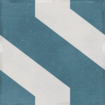 Матовый керамогранит WOW Boreal 107200 Link Decor Blue 18,5х18,5см 0,413кв.м.
