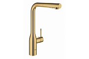 Смеситель для кухни GROHE Essence New 30270GL0 высокий излив золото