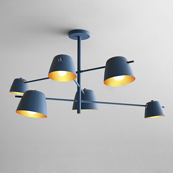 Люстра потолочная ImperiumLOFT Goda 204170-26 360Вт 6 лампочек E27