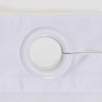 Шторка для ванной WASSERKRAFT Vils 200х200см белый