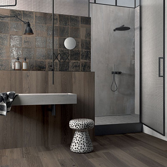 Матовый керамогранит ABK Poetry Wood PF60010061 Mud Nat Rett 120х20см 1,44кв.м.