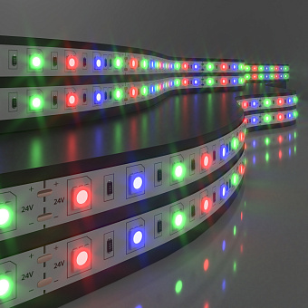 Светодиодная лента Elektrostandard a052977 5050 14,4Вт/м 5000мм IP20 RGB свет