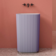 Раковина напольная Abber STEIN AS2502Violett 55х36см