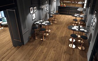 Неполированный керамогранит Atlas Concord Италия Heartwood AL84 Brandy 150х18,5см 1,11кв.м.