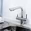 Смеситель для кухни WASSERKRAFT A8017 поворотный излив хром