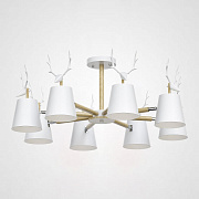 Люстра потолочная ImperiumLOFT Deer 189780-26 480Вт 8 лампочек E27