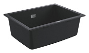 Мойка кухонная GROHE K700U 31655AP0 61х46см чёрный матовый