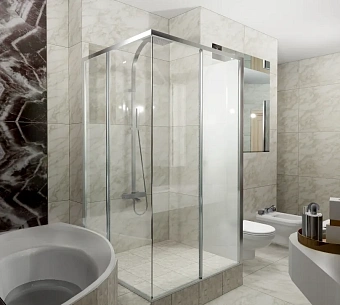Лаппатированный керамогранит Atlas Concord Италия Marvel Edge AAIM Royal Calacatta Lappato 150х75см 1,125кв.м.