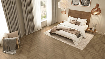 Виниловый ламинат Alpine Floor Дуб насыщенный ЕСО 16-7 590х124х2,5мм 43 класс 2,23кв.м