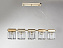 Светильник подвесной Newport 4200 4205/S gold 60Вт E14