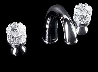 Смеситель для раковины Boheme Crystal 277-CRST хром