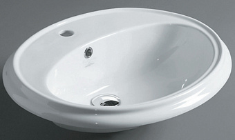 Раковина встраиваемая сверху SIMAS Arcade AR859bi*1 61х50см