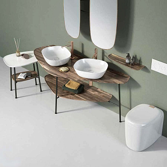 Столешница VITRA PLURAL 64043 массив дерева 66х162см американский орех