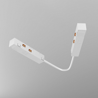 Коннектор магнитного трека Maytoni TRA034CPC-42W-15 белый