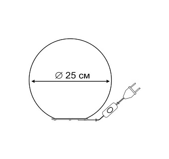 Настольная лампа Arte Lamp SPHERE A6025LT-1WH 60Вт E27
