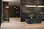 Матовый керамогранит KERAMA MARAZZI Про Феррум DD843100R чёрный 80х80см 1,28кв.м.