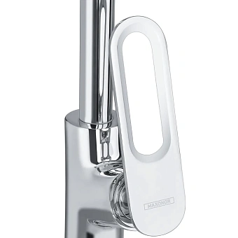 Смеситель для кухни Maxonor MN4079 поворотный излив хром
