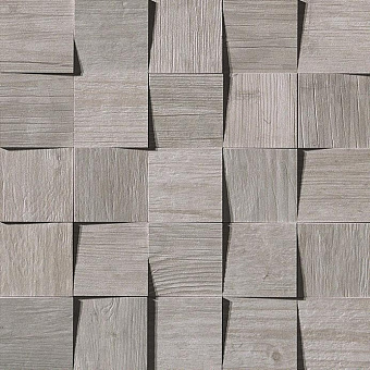 Керамическая мозаика Atlas Concord Италия Axi AMV1 Silver Fir Mosaico 3D 35х35см 0,735кв.м.
