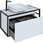 Тумба под раковину подвесная AQUANET Nova Lite Loft 261652 44х90х51,8см