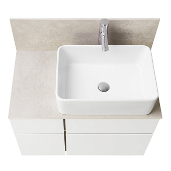 Столешница Акватон Мишель 1A253203MIX40 Керамогранит 46х80см бежевый