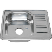 Мойка кухонная MELANA 5748 249/2 (*10) 58х48см хром