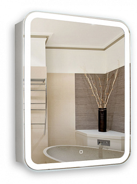 Шкаф зеркальный Azario Фиджи LED-00002364 15х60х75см с подсветкой