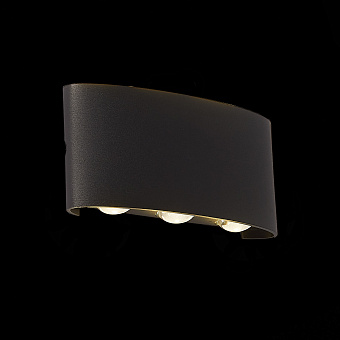 Светильник архитектурный ST Luce BISELLO SL089.401.06 6Вт IP54 LED чёрный кварцевый