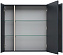 Мебель для ванной AQUANET Алвита New 273988 серый