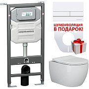 Инсталляция с унитазом Ceramica Nova PLAY CN3001_1002W_1000