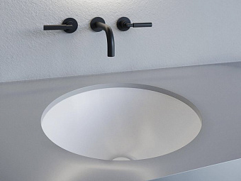 Раковина встраиваемая сверху SALINI MAREA 1802205M S-Stone матовая 42х42см