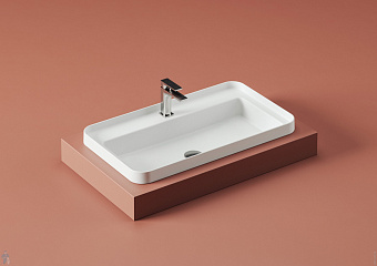 Консоль под раковину ArtCeram Fuori Scala ACA057 56+TFL035 41+ACM040 52 moka